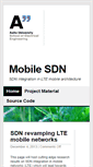 Mobile Screenshot of mobilesdn.org